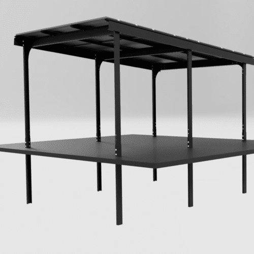 CARPORT K6000 PREMIUM JEDNOSTANOWISKOWY WBIJANY