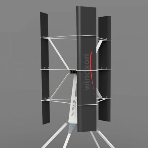 Turbina wiatrowa WIND2500 + podstawa na dach płaski
