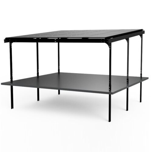 CARPORT K6000 PREMIUM DWUSTANOWISKOWY WBIJANY